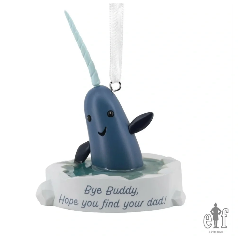 Hallmark Elf “Narwhal” Christmas Ornament (NWT)